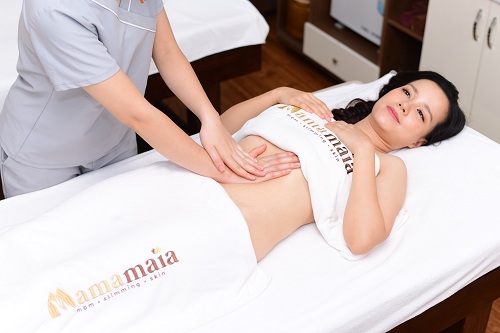 Sau Sinh Mo Bao Lau Thi Massage Bung Duoc Mama Maia Spa 3