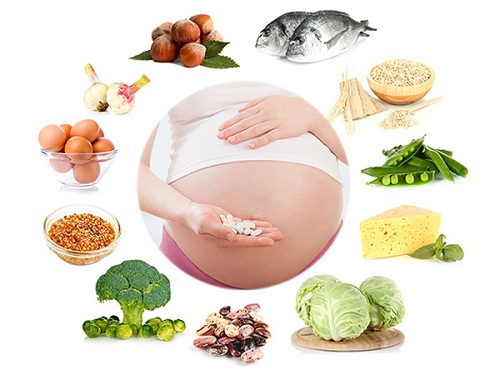 Các dưỡng chất cần bổ sung khi mới mang bầu