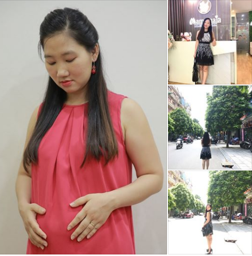 Cách giảm cân sau sinh 1 tháng của chị Ngọc Diệp
