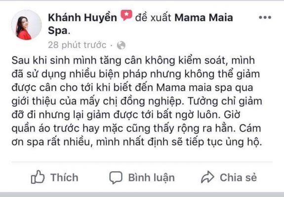 Spa Giam Mo Bung Sau Sinh Hieu Qua Nhat Duoc Me 9x Chia Se Mama Maia Spa 5