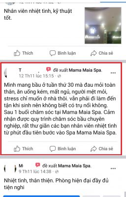 Địa chỉ massage chân cho bà bầu được MC Minh Trang lựa chọn