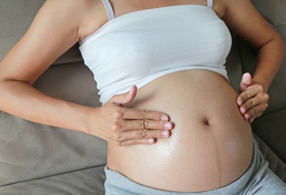Cách xoa bụng bầu đúng cách trong thai kỳ