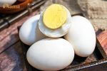 Bầu 3 tháng đầu ăn trứng ngỗng được không?
