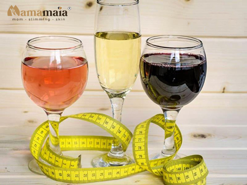 Thực hư công dụng giảm cân với rượu vang