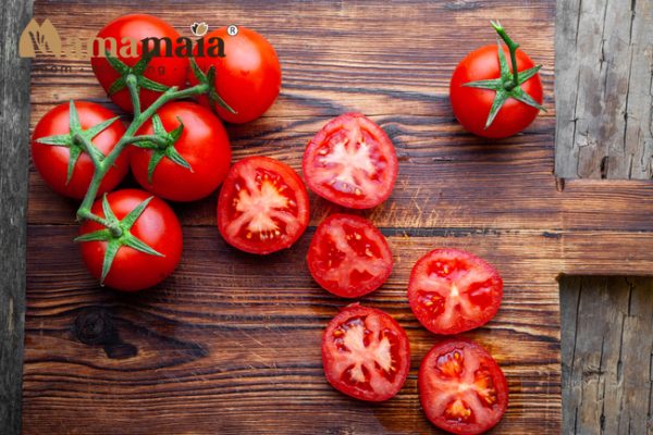 Bầu 3 tháng đầu ăn cà chua sống được không