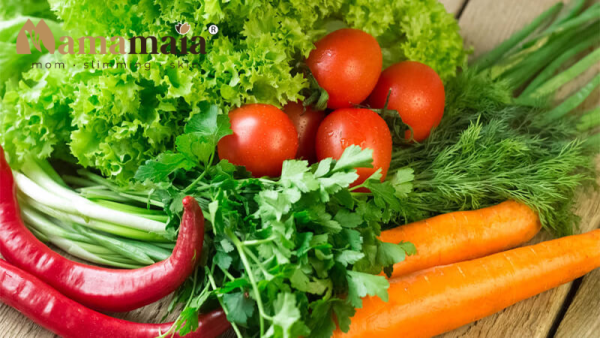Gợi ý thực đơn giảm cân bằng rau củ và trái cây